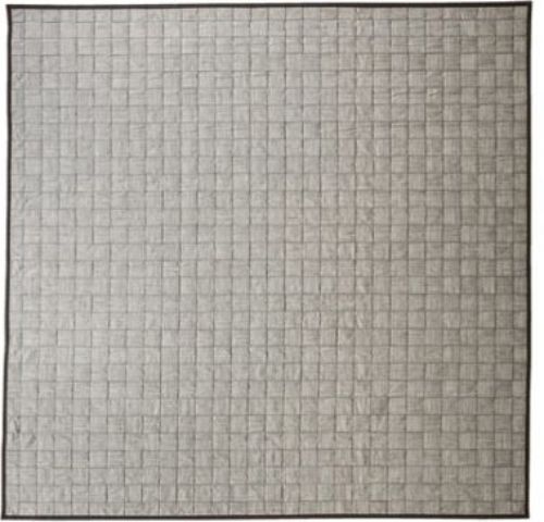 Cane-line Outdoor I-am Udendørstæppe 300x300 cm - Braun/Weiß