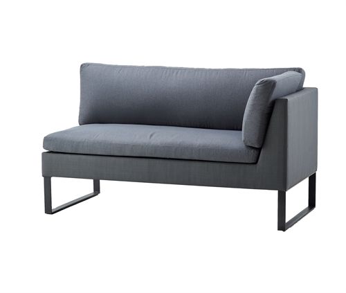 Cane-line Outdoor Flex 2 Pers. Sofa Venstre Modul - Grey