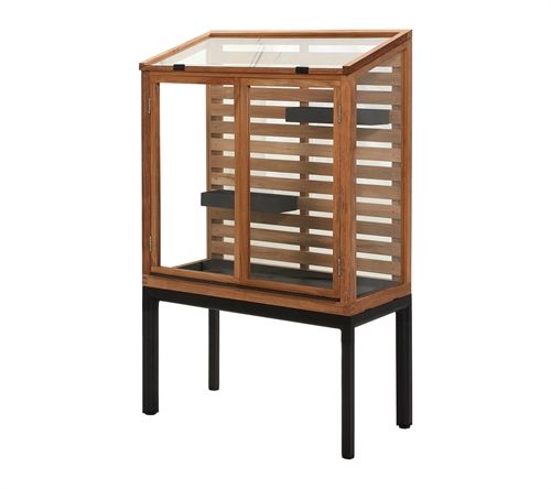 Cane-line Outdoor Drop Greenhouse 100x51 cm - Teak/Lava Grey 