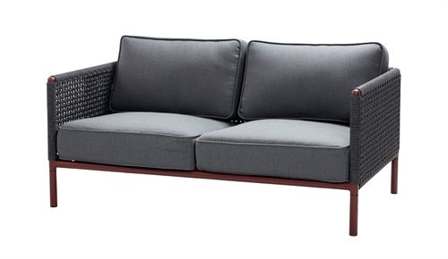 Cane-line Outdoor Encore 2 Pers Sofa B: 161 cm - Bordeaux