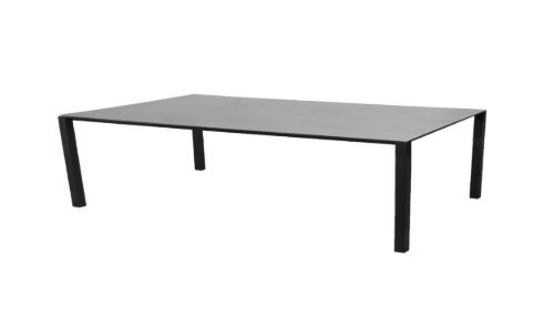 Cane-line Outdoor Pure Gartentisch 200x100 cm - Lavagrau/Betongrau