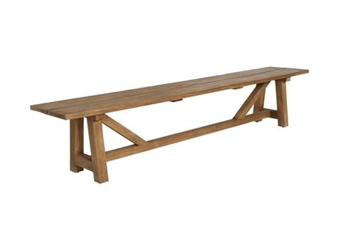 Sika-Design George Bænk B: 220 cm  - Teak