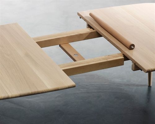 Haslev Symphony 78 Ovaler Esstisch 105 x 200 cm – seifenbehandelte Eiche