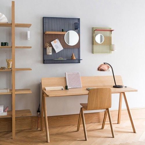 HAY CPH 190 Schreibtisch 150 x 70 x 74 cm – lackierte massive Eiche/lackiertes Eichenfurnier