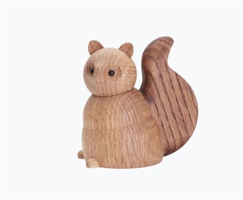 Andersen Furniture Squirrel Figur Large 10,5x6,5x10 cm - Oak