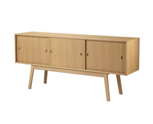 FDB Furniture A85 Foersom & Hiort-Lorenzen Sideboard Butler L:156,8 cm – Eiche matt lackiert