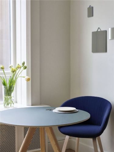 HAY AAC 23 Soft About A Chair SH: 46 cm – Lackiertes Eichenfurnier/Remix 773