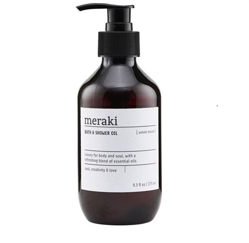 Meraki Bath & Shower Oil 275 ml - Velvet Mood
