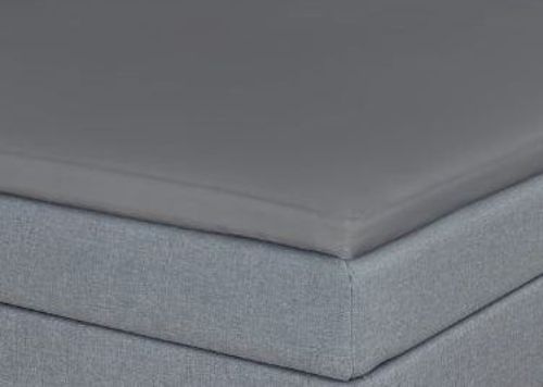 CPH Living Kuvertlagen Percale 140x200x6 cm - Mørkegrå