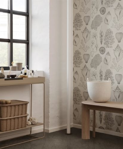 Ferm Living Bevel Bench H: 45 cm – Weiß geölte Eiche