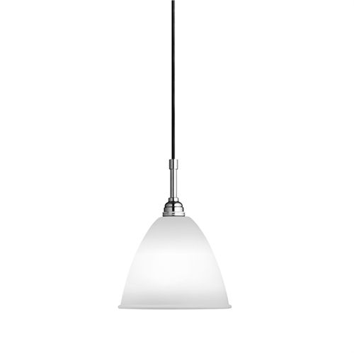 Bestlite BL9 Pendant Ø:16 cm Chrome Base - Bone China skærm