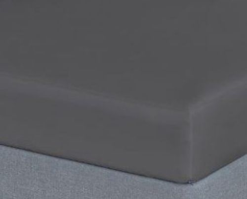 CPH Living Faconlagen Percale 140x200x30 cm - Mørkegrå