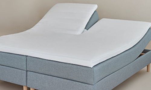 CPH Living Splitlagen Percale U80 180x200x7 cm - Hvid