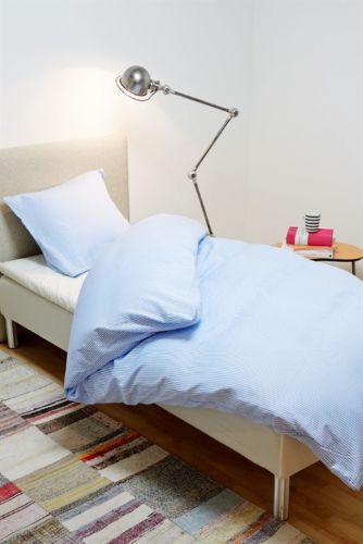 CPH Living Doppelbett NØRREBRO 200 x 200 / 2 x 60 x 63 cm – Hellblau