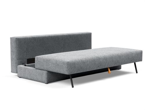 Innovation Living Osvald Schlafsofa L: 200 cm – Mat Sort/Twist Granite