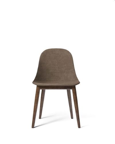 Audo Copenhagen Harbour Side Dining Chair SH: 45 cm - Remix 233 / Dark Stained Oak Base