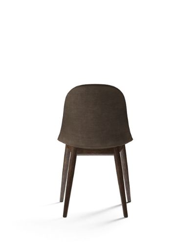 Audo Copenhagen Harbour Side Dining Chair SH: 45 cm – Remix 233 / Gestell aus dunkel gebeizter Eiche