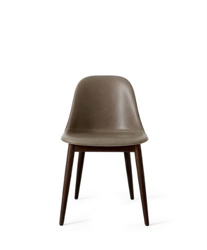 Audo Copenhagen Harbour Side Dining Chair SH: 45 cm - Dakar 0311 / Dark Stained Oak Base