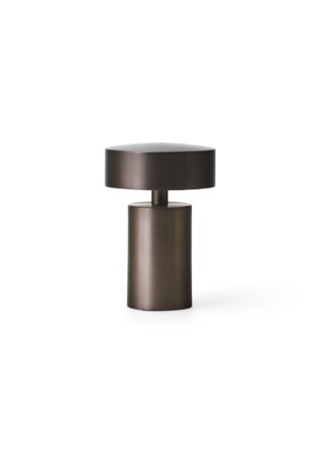 Audo Copenhagen Column Table Lamp Portable Ø: 12 cm - Bronze