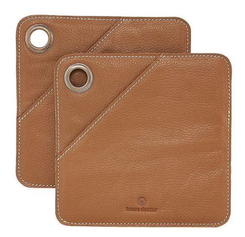 House Doctor Grydelapper Square 20,5 x 20,5 cm - Brun 