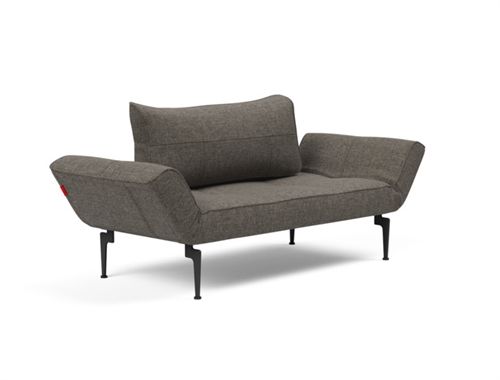Innovation Living Zeal Laser Daybed 72x178 cm - Mat Sort/Flashtex Dark Grey