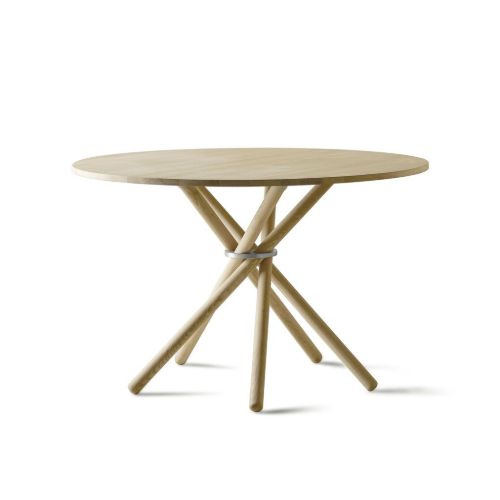 Eberhart Furniture Hector 120 Dining Table Ø: 120 cm - Light Oak