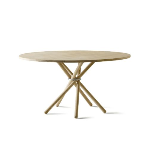 Eberhart Furniture Hector 140 Dining Table Ø: 140 cm - Light Oak