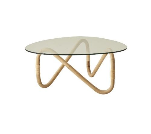 Cane-line Indoor Wave Sofabord 74x65x40 cm - Natural Rattan