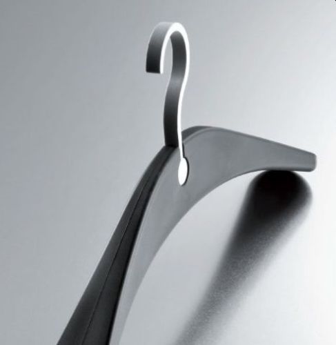KNAX Hanx Kleiderbügel – Schwarz/Grau