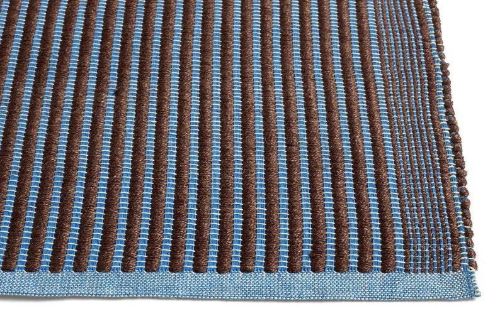 HAY Tapis 80x200 cm - Kastanie/Blau