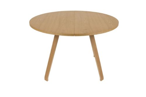 Bent Hansen Primum Spisebord m. Udtræk Ø: 120 cm - Eg/Eg Ben