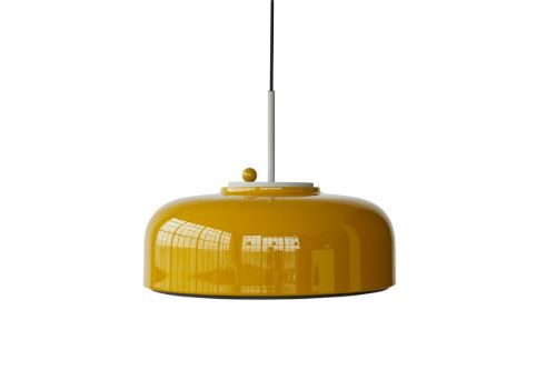Please Wait To Be Seated Podgy Pendant Ø: 42 cm - Tumeric Yellow/Tumeric Yellow