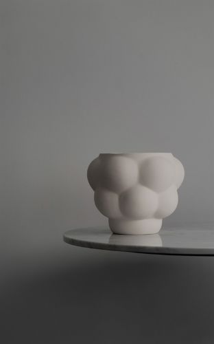 Louise Roe Balloon Bowl #06 H: 30 cm – Rohweiß