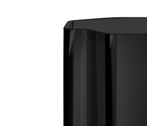 Louise Roe Funki Vase Asymmetrisch H: 34 cm - Schwarz