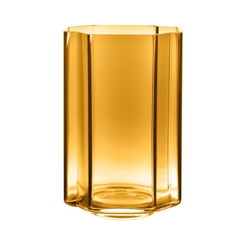 Louise Roe Funki Vase Asymmetric H: 34 cm - Amber