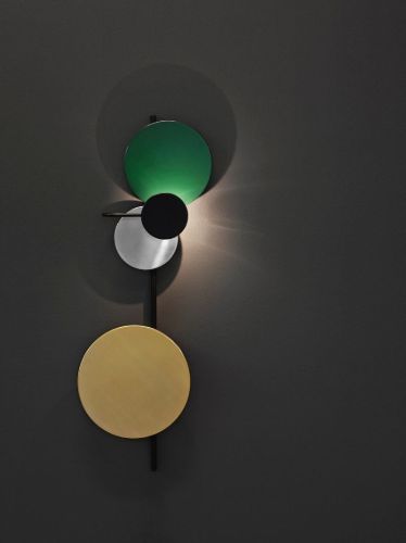 Please Wait to be Seated Planet Lampe L: 98 cm – Zederngrün