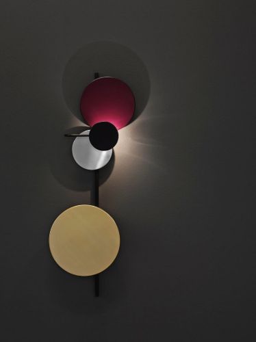 Please Wait to be Seated Planetenlampe L: 98 cm – Abb. Lila
