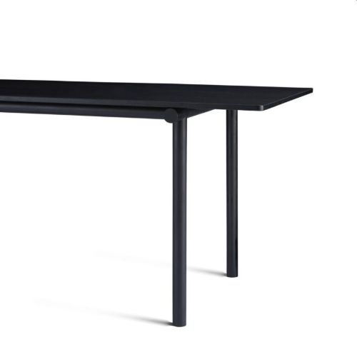 Please Wait to be Seated Tubby Tube Tisch 270 x 90 cm – Schwarz/Schwarz