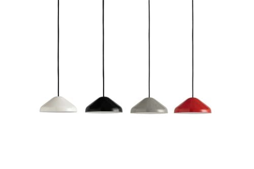 HAY Pao Steel Pendelleuchte 230 Ø: 23 cm – Soft Black