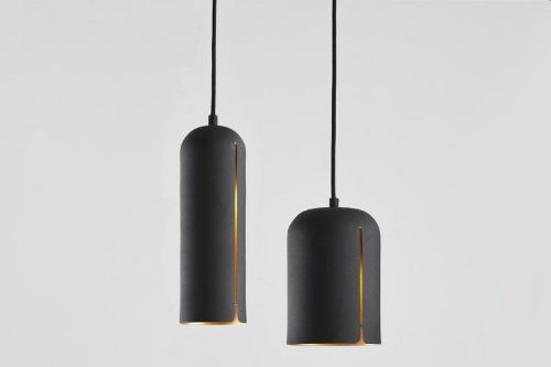 Woud Gap Pendelleuchte hoch H: 30 cm – Sortiert / Messing OUTLET