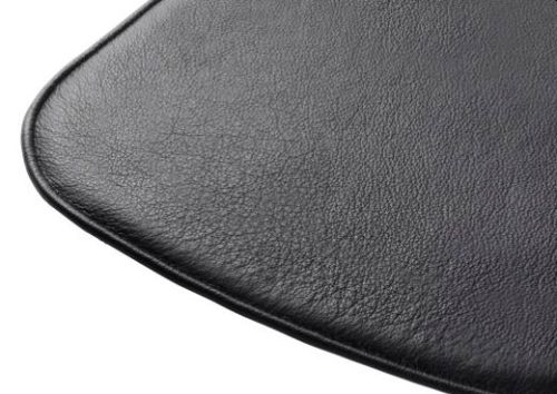FDB Furniture R5 Nøje Kissen für J67 40x43 cm - Schwarzes Leder