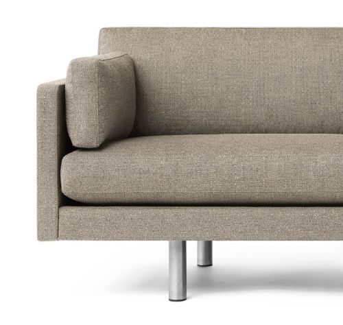Erik Jørgensen EJ220 2062 2 Pers. Sofa 100 L: 212 cm – Foss 242/Chrom