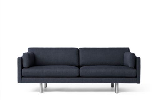 Erik Jørgensen EJ220 2062 2 Pers. Sofa 100 L: 212 cm - Foss 772/Krom