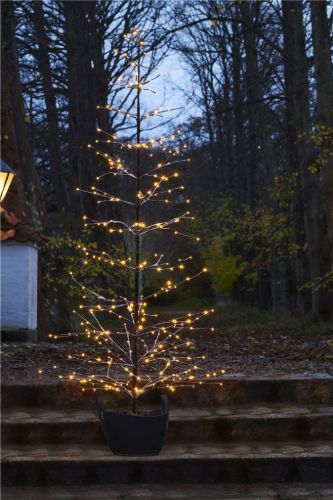 Sirius Isaac Wood H: 1,6 m 228 LED-Licht – Braun OUTLET