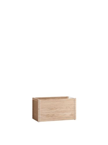 Moebe Storage Box 60x31 cm - Oak / White Steel