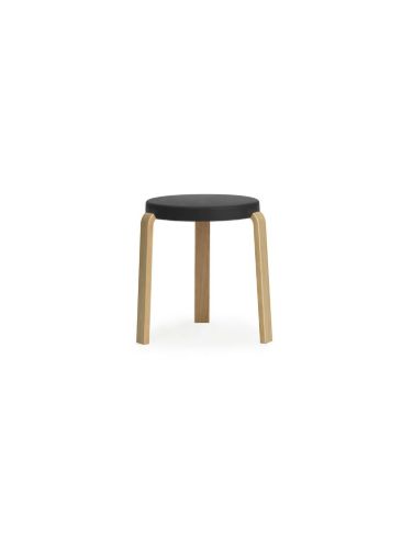 Normann Copenhagen Tap Skammel H: 43 cm - Eg/Sort