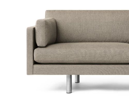 Erik Jørgensen EJ220 2052 2 Pers. Sofa 86 L: 185 cm – Foss 242/Chrom