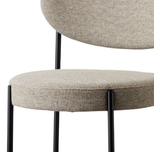 Verpan Serie 430 Stuhl SH: 47 cm – Hallingdal 227/Schwarz 4 FÜR 3 PROMO