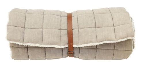 Nordal Yin Yoga Mattress w/fur 65x195 cm - Grå
