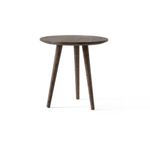 &Tradition SK13 In Between Coffee Table Ø: 48 cm - Smoked Oiled Oak